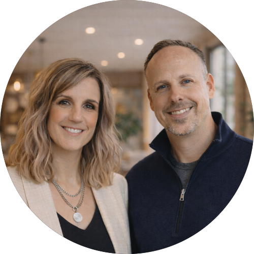 Rosalyn Potts and Matthew Hodgkinson, founding directors of Dual Perspective